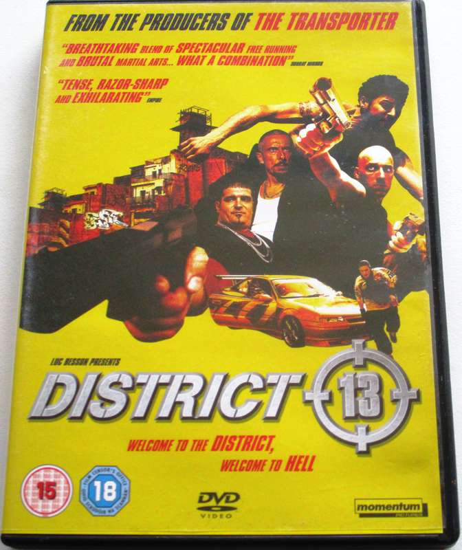 DISTRICT 13 DVD [BBOX 12]