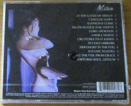 CRADLE OF FILTH Midian CD