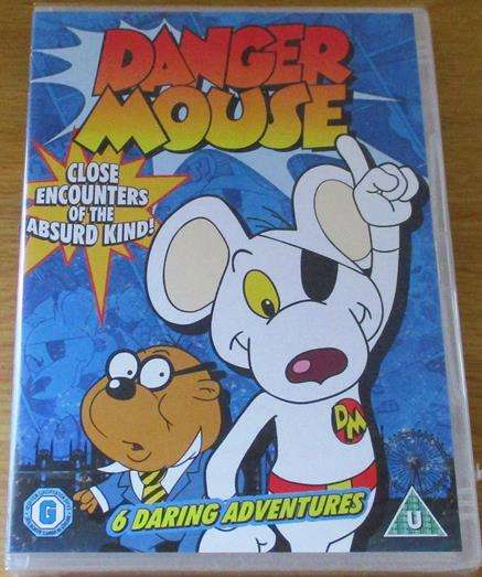 DANGER MOUSE Close Encounters of the Absurd Kind DVD [Shelf H]