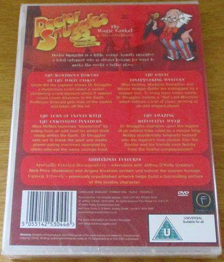 DOCTOR SNUGGLES The Magic Casket DVD [Shelf H]