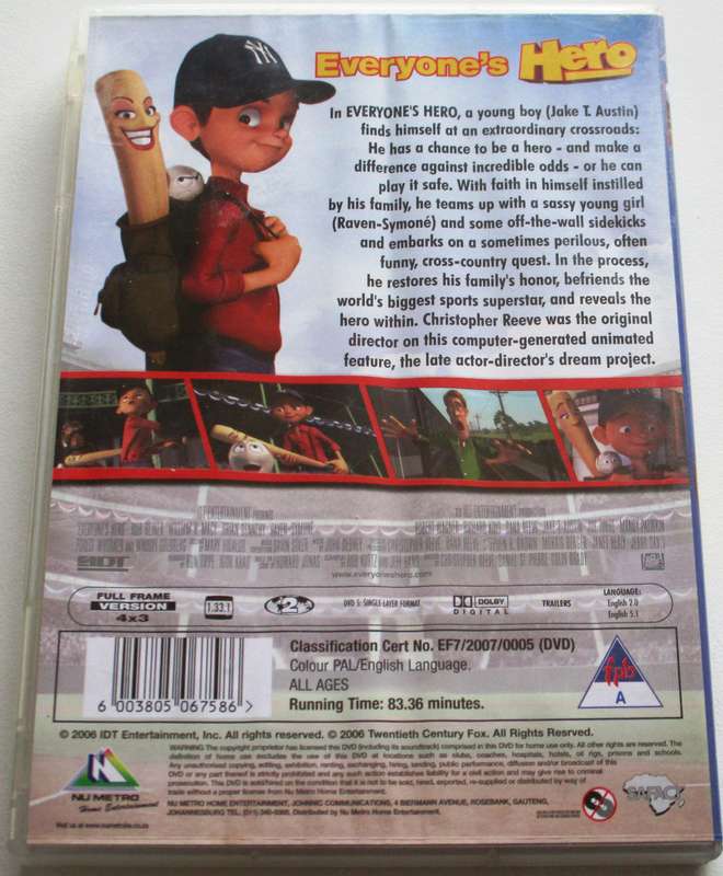 EVERYONE'S HERO DVD [BBOX 11]