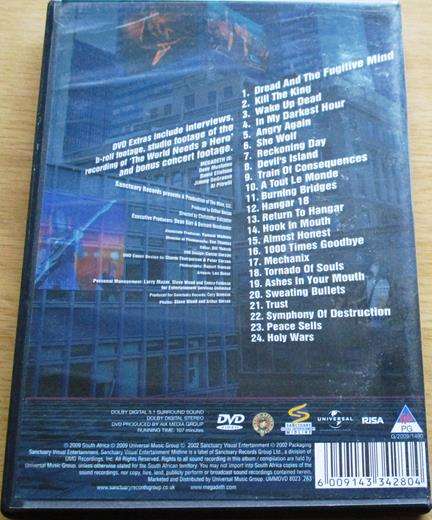 MEGADETH Rude Awakening DVD