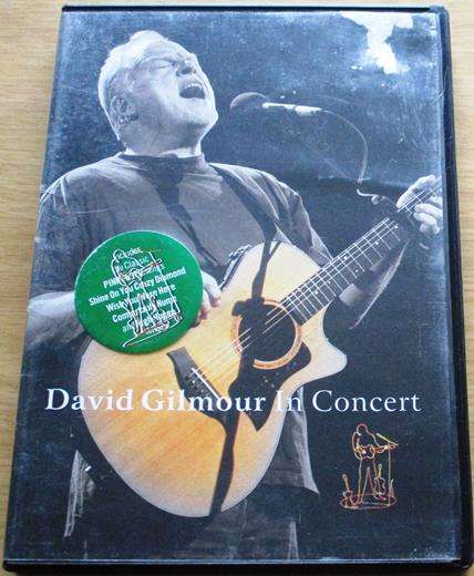 DAVID GILMOUR in Concert DVD