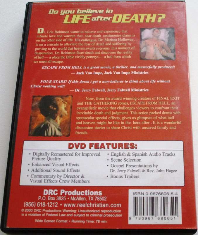 ESCAPE FROM HELL Special Edition DVD [BBOX 11]