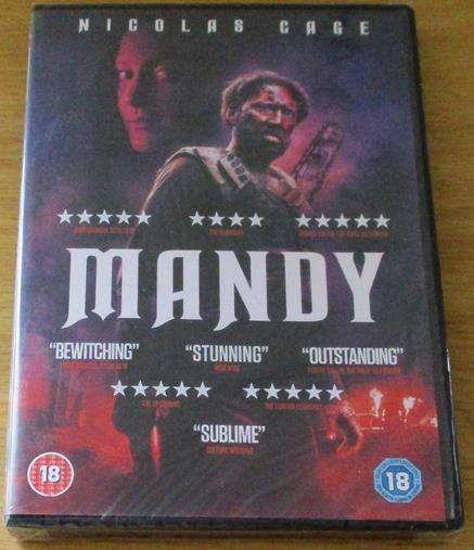 MANDY Nicholas Cage DVD [Shelf H]