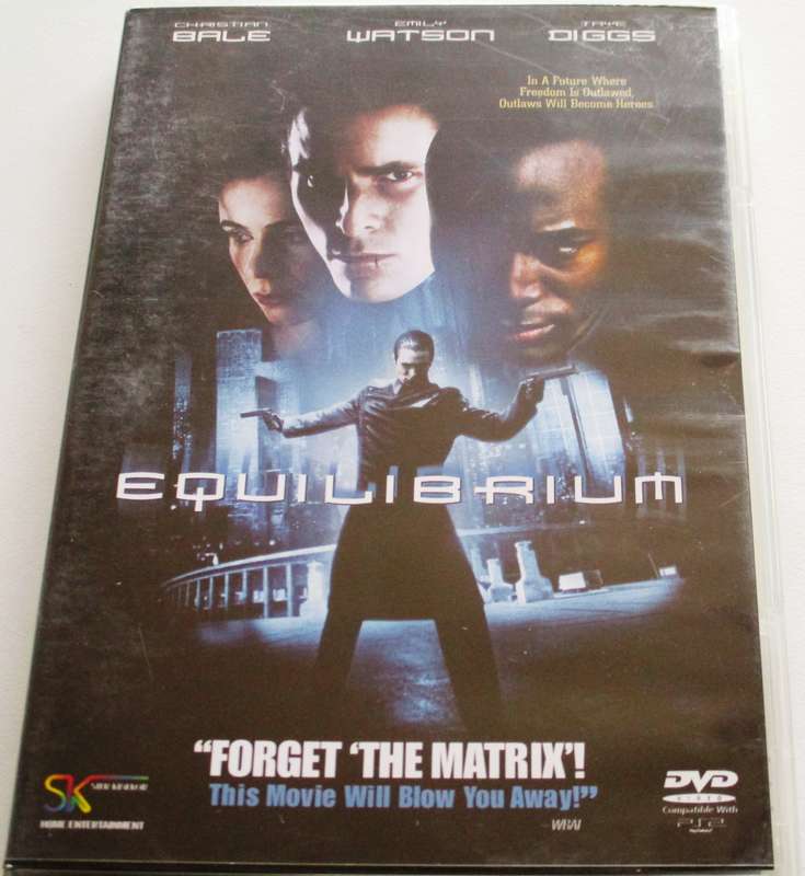 EQUILIBRIUM Christian Bale DVD [BBOX 11]