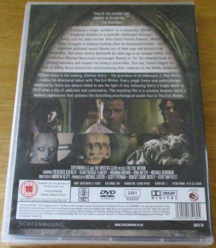 THE EVIL WITHIN DVD [Shelf H]