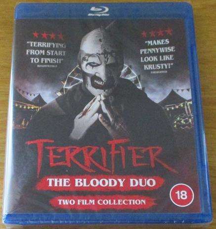 TERRIFIER + TERRIFIER 2 The Bloody Duo BLU RAY [Shelf H]