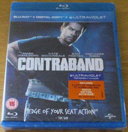 CONTRABAND BLU RAY + ULTRAVIOLET + DIGITAL DOWNLOAD [Shelf H]