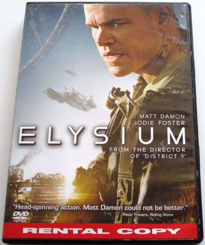 ELYSIUM Matt Damon DVD [BBOX 11]