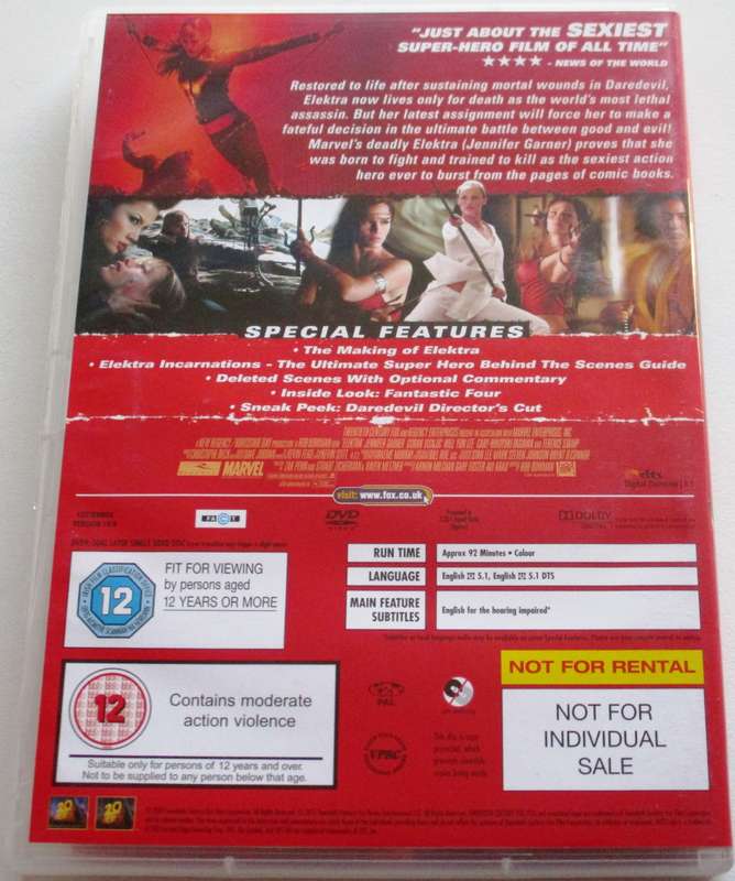 ELEKTRA DVD [BBOX 11]