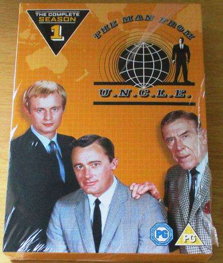 THE MAN FROM U.N.C.L.E. Season 1 DVD [Shelf H]