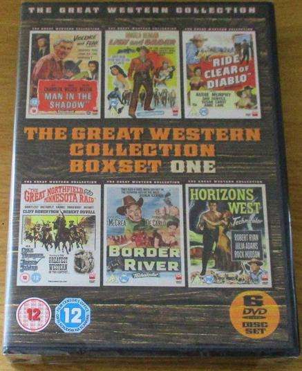 THE GREAT WESTERN COLLECTION BOXSET 1 6xDVD [Shelf H]