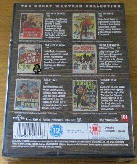 THE GREAT WESTERN COLLECTION BOXSET 1 6xDVD [Shelf H]