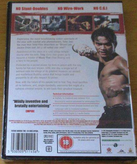 ONG-BAK DVD [Shelf H]