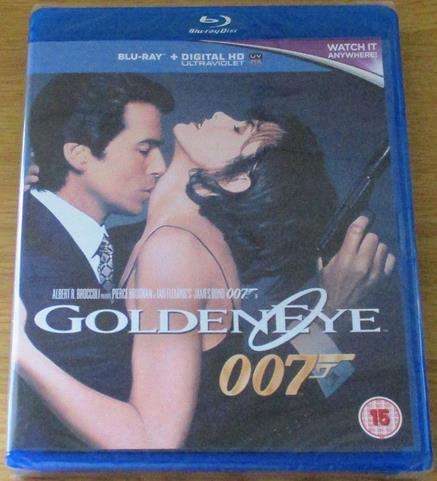 007 GOLDEN EYE BLU RAY + DIGITAL HD ULTRAVIOLET [Shelf H]