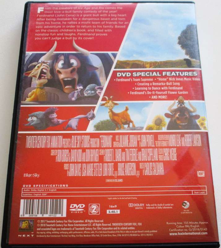 BLUE SKY FERDINAND DVD [BBOX 12]