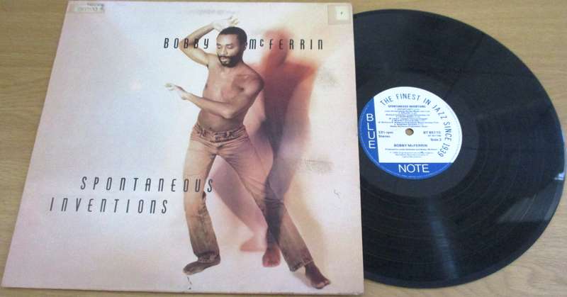 BOBBY McFERRIN Spontaneous Inventions LP VINYL RECORD