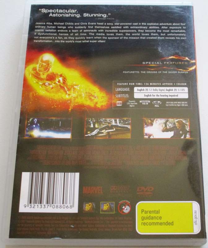 FANTASTIC FOUR DVD [BBOX 10]