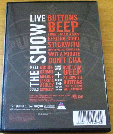 THE PUSSYCAT DOLLS Live From London DVD