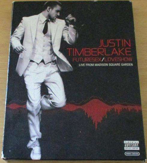 JUSTIN TIMBERLAKE Futuresex / Loveshow Live From Madison Square Garden 2xDVD