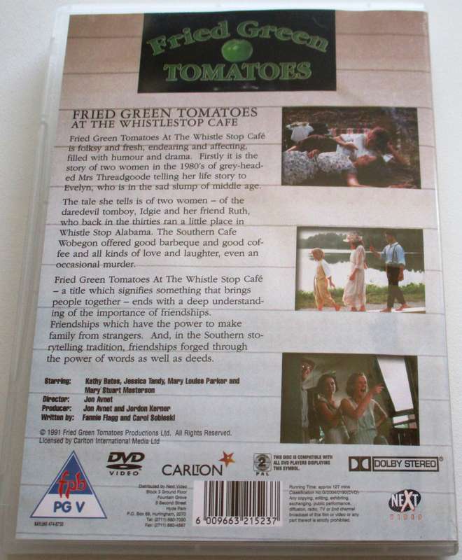 FRIED GREEN TOMATOES DVD [BBOX 11]