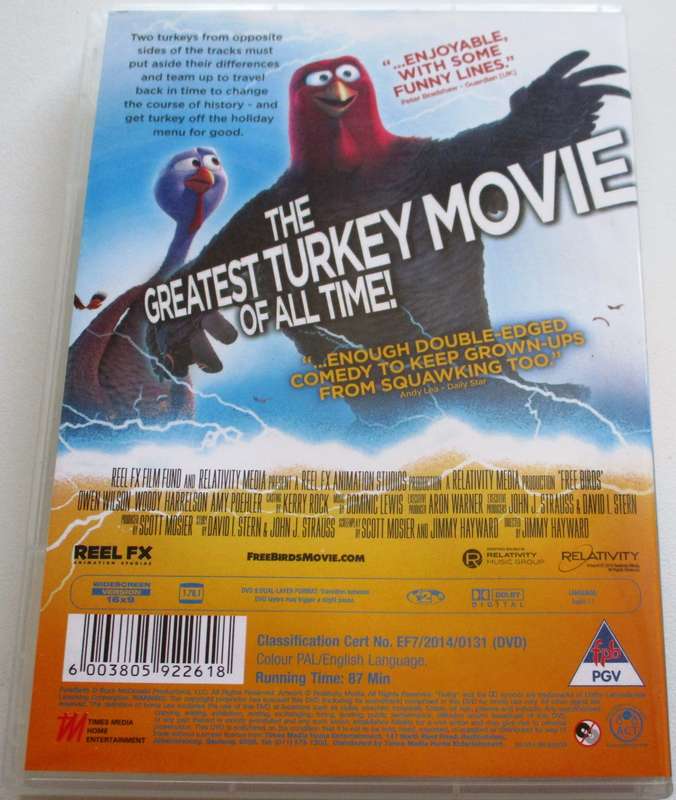 FREE BIRDS DVD [BBOX 11]