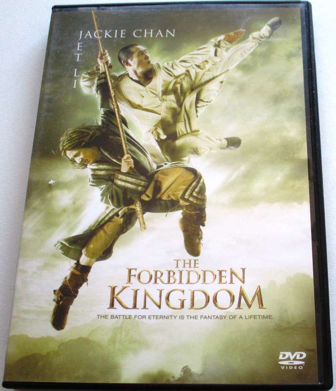 THE FORBIDDEN KINGDOM Jackie Chan Jet Li DVD [BBOX 11]