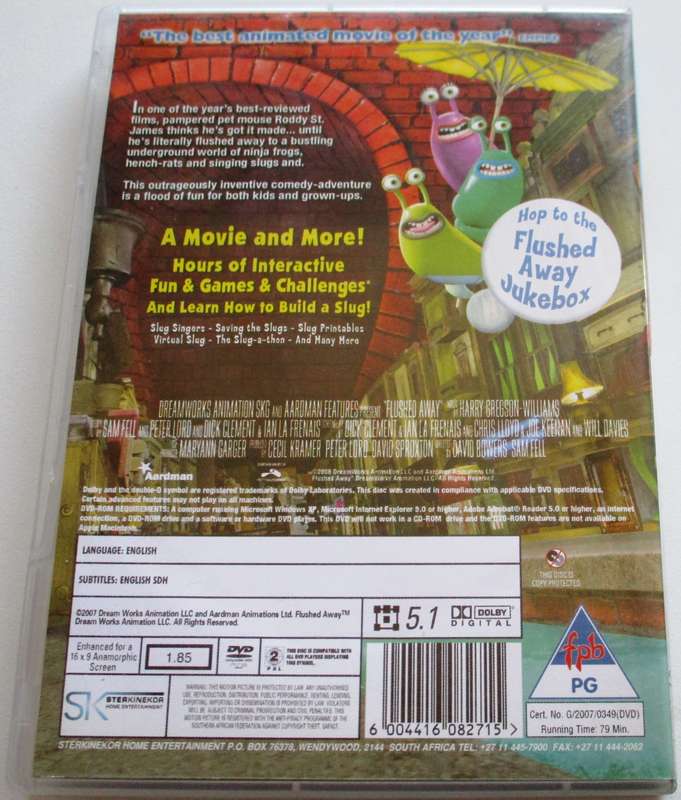 FLUSHED AWAY DVD [BBOX 11]