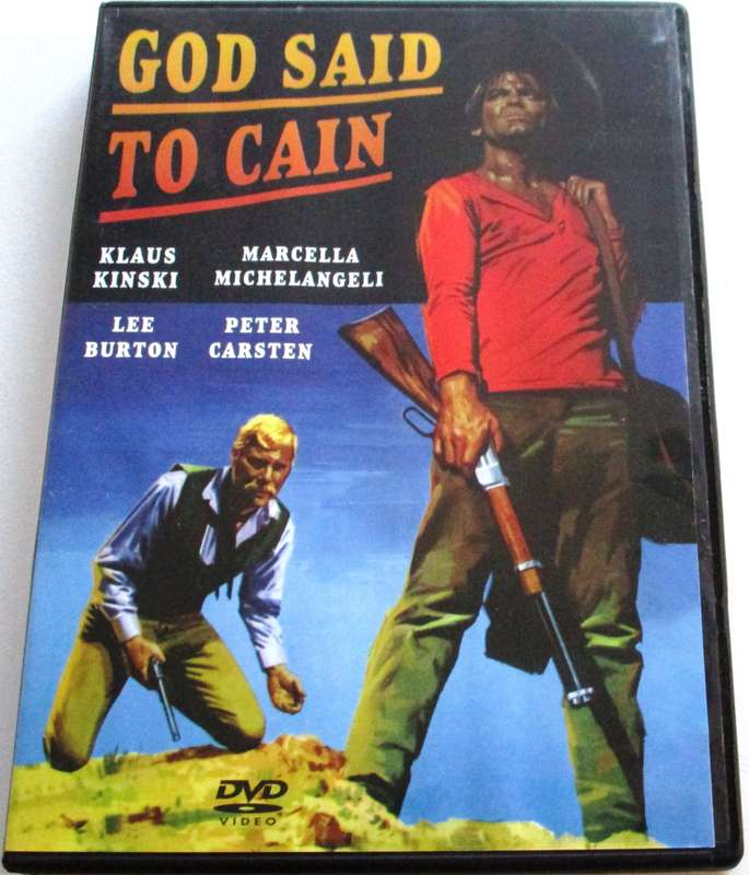 GO SAID TO CAIN Klaus Kinski Lee Burton DVD [BBOX 2]