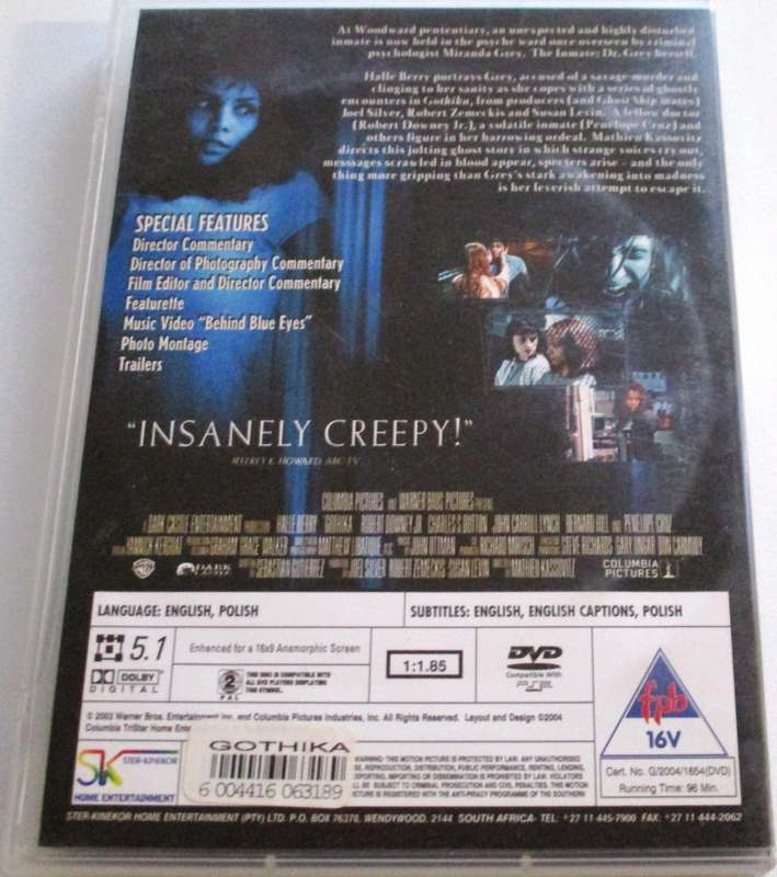 GOTHIKA Halle Berry DVD [BBOX 2]
