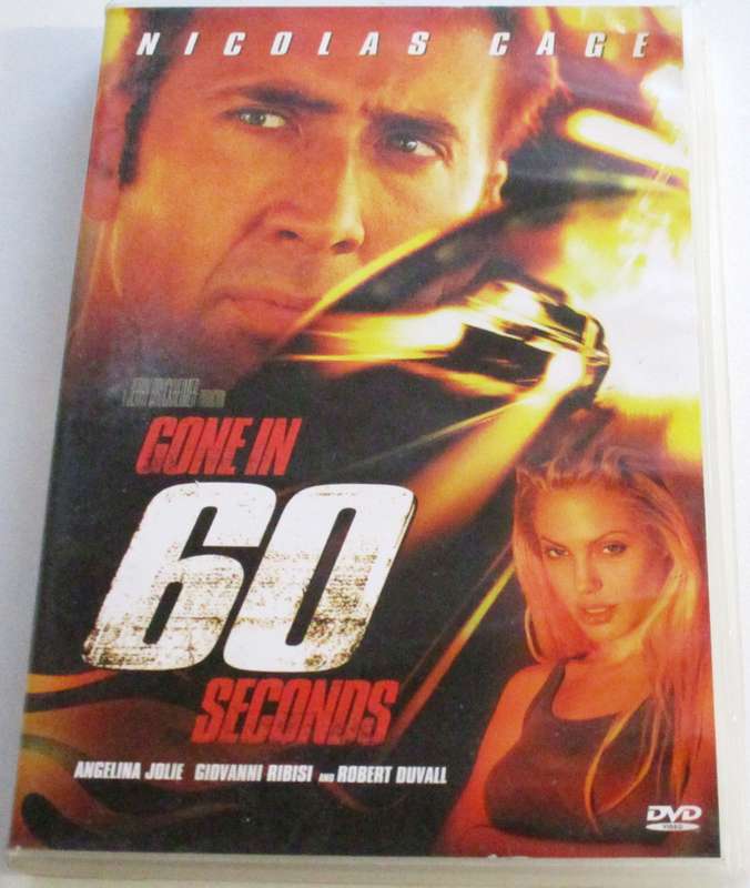 GONE IN 60 SECONDS Nicholas Cage DVD [BBOX 2]