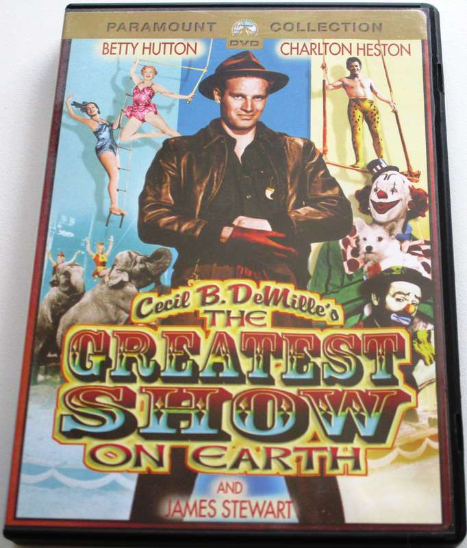 THE GREATEST SHOW ON EARTH Charlton Heston DVD [BBOX 2]