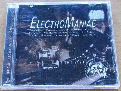 ELECTROMANIAC CD [Z x 3] Velvet Acid Christ FUNKER VOGT Covenant APOPTYGMA BERZERK