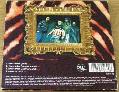 PRODIGY Firestarter CD Single [BB Single Box]
