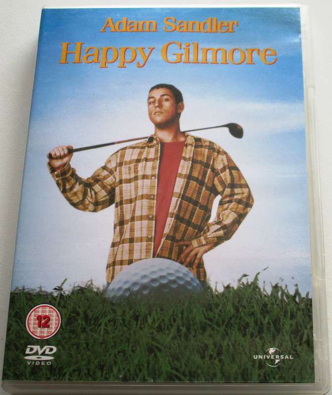 HAPPY GILMORE Adam Sadler DVD [BBOX 2] EX