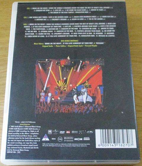 STING Bring on the Night 2xCD+DVD