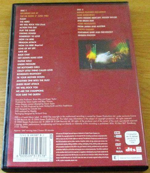 QUEEN Live at the Bowl 2xDVD