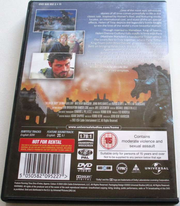 HELEN OF TROY DVD [BBOX 2]