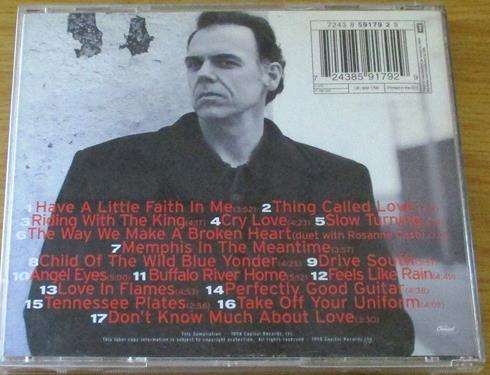 JOHN HIATT The Best of [Shelf G Box 27]