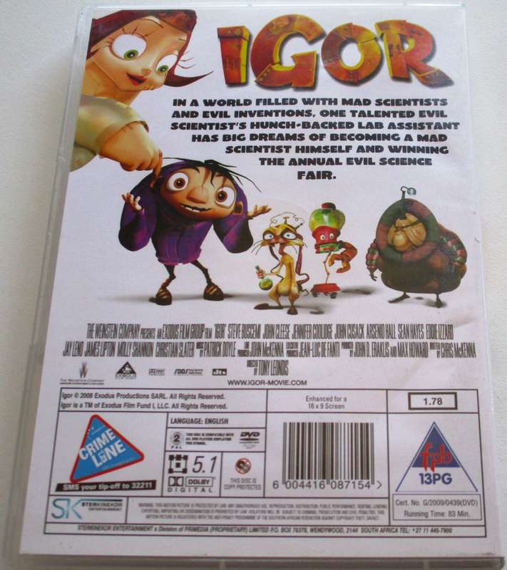 IGOR DVD [BBOX 3]