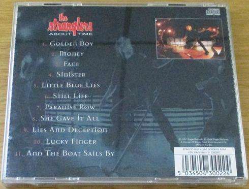 THE STRANGLERS About Time CD [Shelf G Box 27]