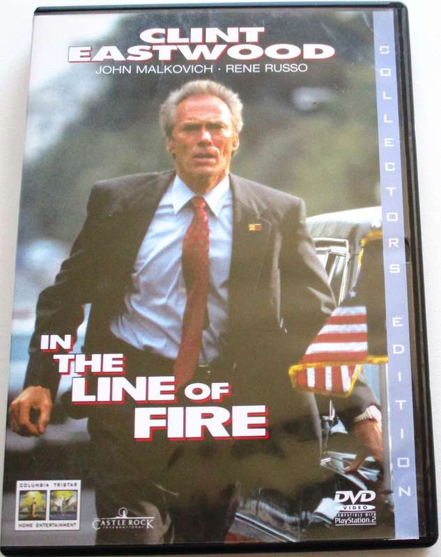IN THE LINE OF FIRE Clint Eastwood DVD [BBOX 3]