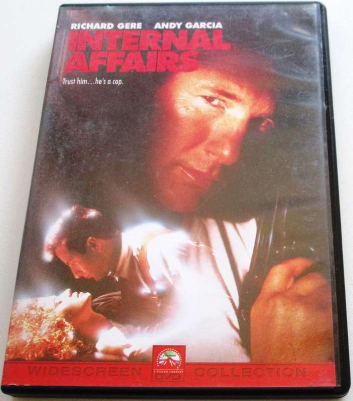 INTERNAL AFFAIRS Richard Gere DVD [BBOX 3]