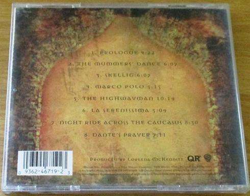 LOREENA McKENNITT The Book of Secrets CD [Shelf G Box 27]