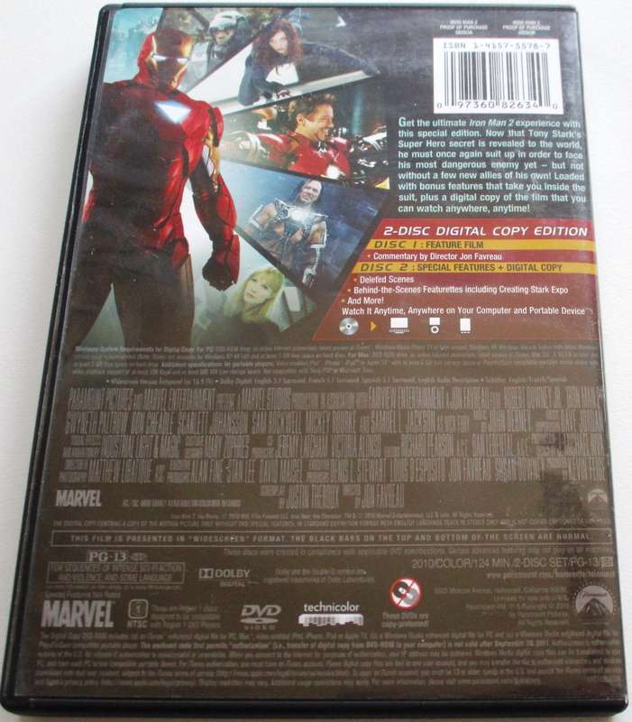 IRON MAN 2 DVD [BBOX 3]
