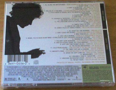 I'M NOT THERE Bob Dylan O.S.T. 2xCD [Shelf Z Box 5]