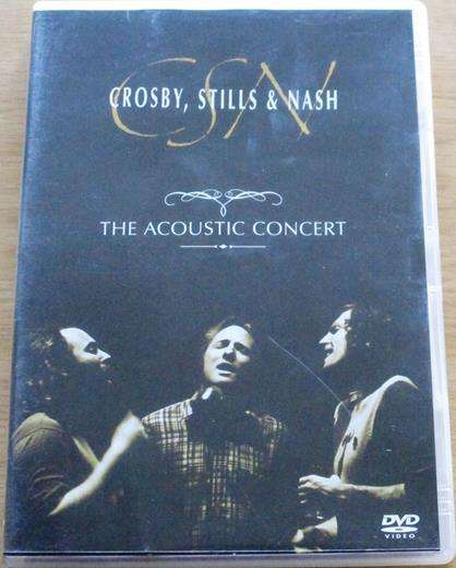 CROSBY, STILLS and NASH The Acoustic Concert IMPORT DVD REGION 1