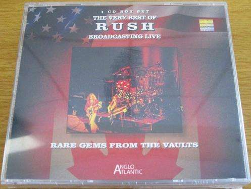 RUSH The Very Best of Rush Broadcasting Live 4xCD