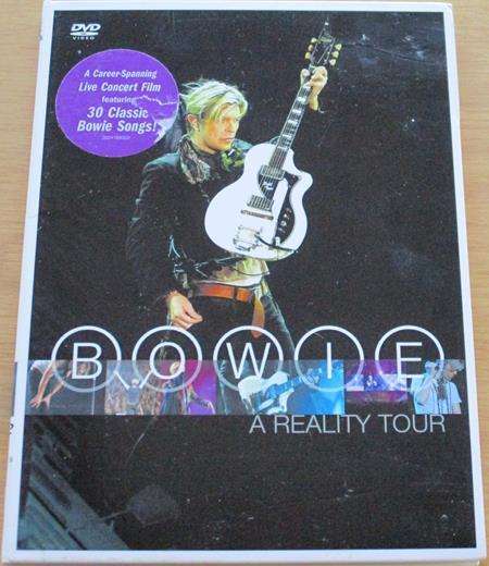 DAVID BOWIE A Reality Tour DVD